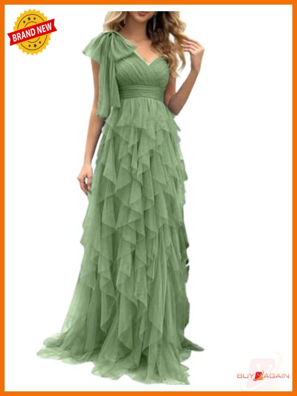 Elegant Chiffon One Shoulder Maxi Formal Dress with Slit